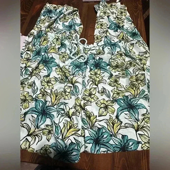 Beachly Beach Riot Fall Box Blue Lagoon Pants Size 2XL NWOT - Picture 4 of 4